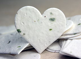 Click for petal paper seed paper hearts
