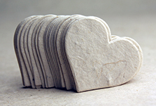 60s seed paper hearts