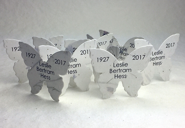 seed paper butterflies